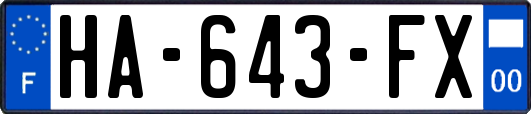 HA-643-FX