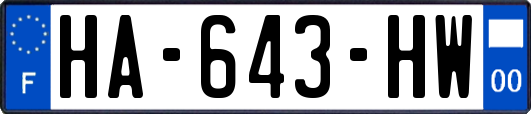 HA-643-HW