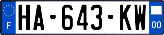 HA-643-KW