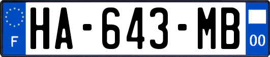 HA-643-MB