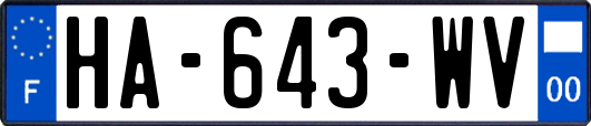 HA-643-WV