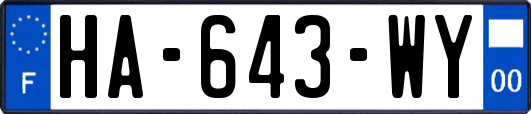 HA-643-WY