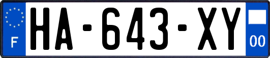 HA-643-XY