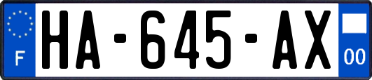 HA-645-AX