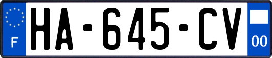 HA-645-CV