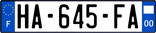 HA-645-FA