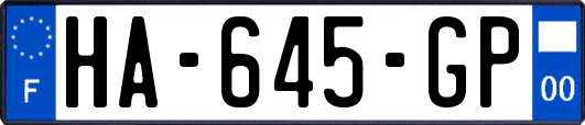 HA-645-GP