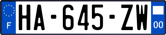 HA-645-ZW