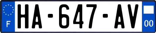 HA-647-AV