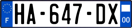 HA-647-DX