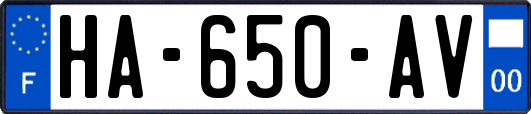 HA-650-AV