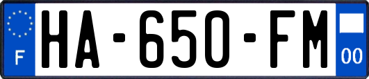 HA-650-FM