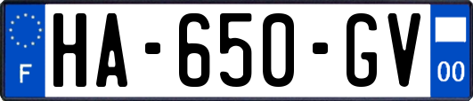 HA-650-GV