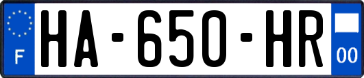 HA-650-HR