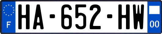 HA-652-HW