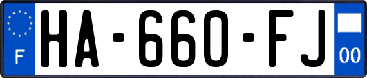 HA-660-FJ