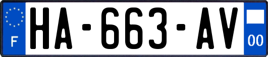 HA-663-AV