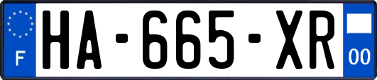 HA-665-XR