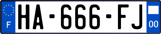 HA-666-FJ