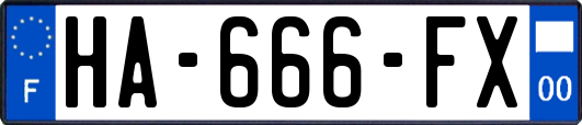 HA-666-FX