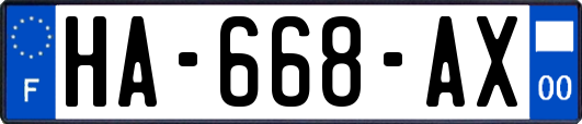 HA-668-AX