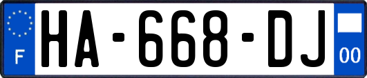 HA-668-DJ