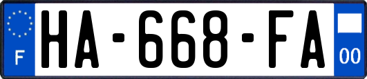 HA-668-FA