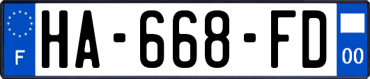 HA-668-FD