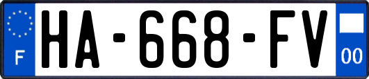 HA-668-FV