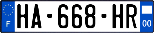 HA-668-HR