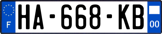 HA-668-KB
