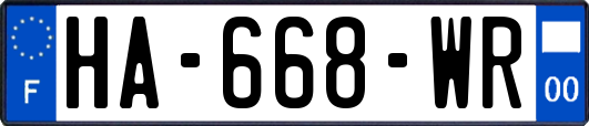 HA-668-WR