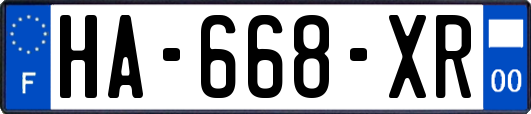 HA-668-XR