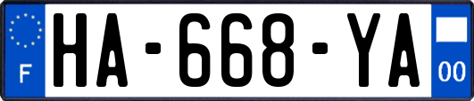 HA-668-YA