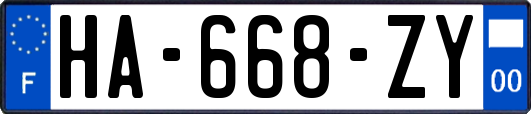 HA-668-ZY