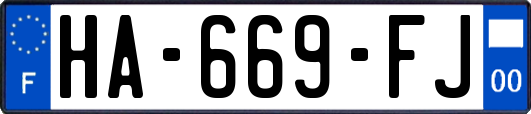 HA-669-FJ