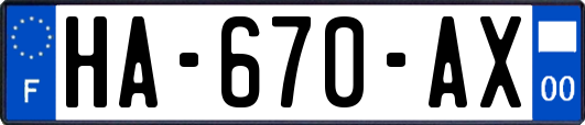 HA-670-AX