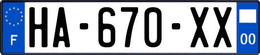 HA-670-XX