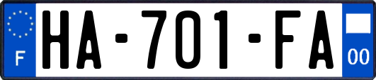 HA-701-FA