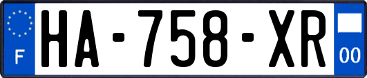 HA-758-XR