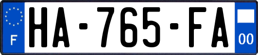 HA-765-FA