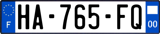 HA-765-FQ