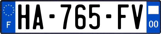 HA-765-FV