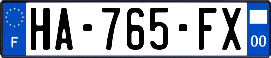 HA-765-FX