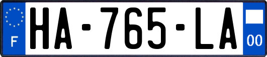 HA-765-LA