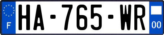 HA-765-WR