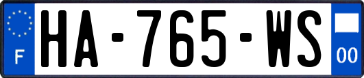 HA-765-WS