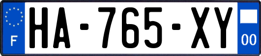 HA-765-XY