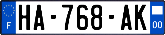 HA-768-AK