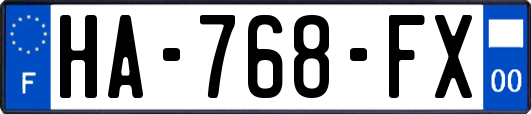 HA-768-FX